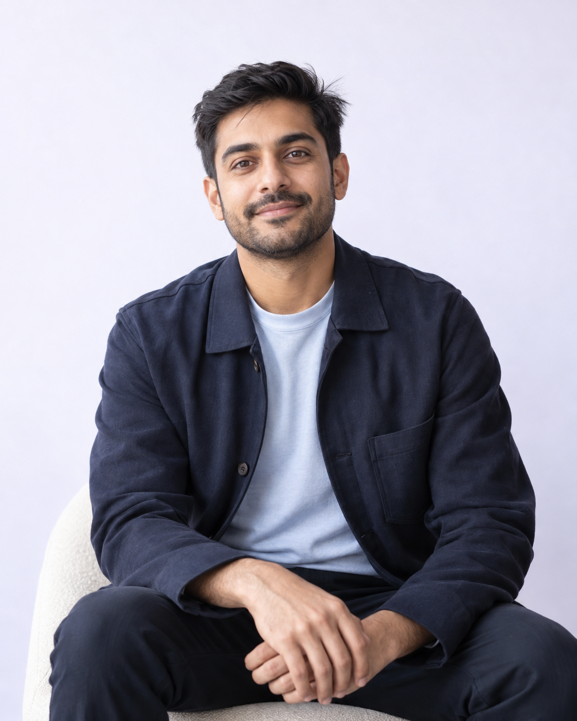 Illustrative founder portrait